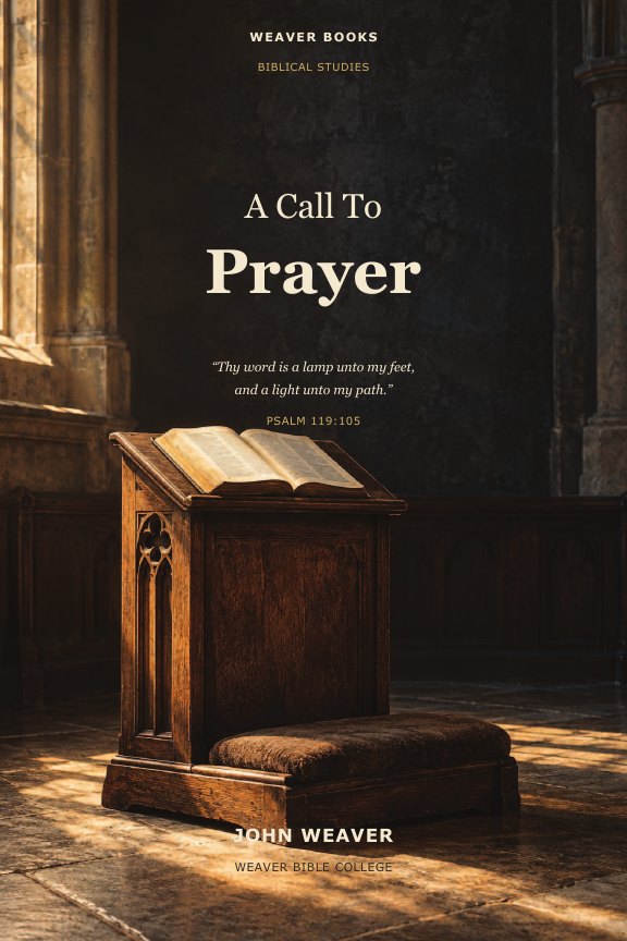 Front cover of A Call To Prayer