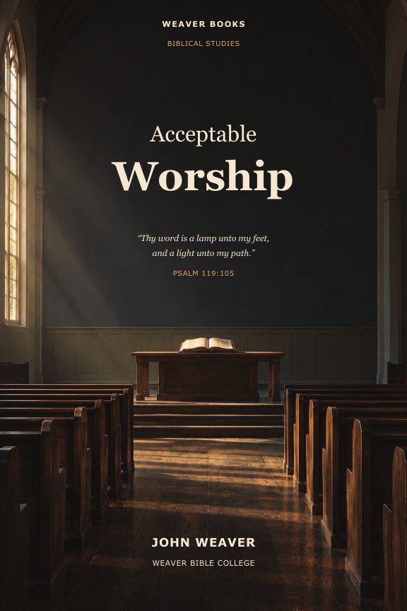 Front cover of Acceptable Worship