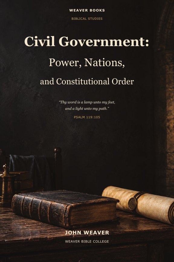 Front cover of Civil Government: Power, Nations, and Constitutional Order