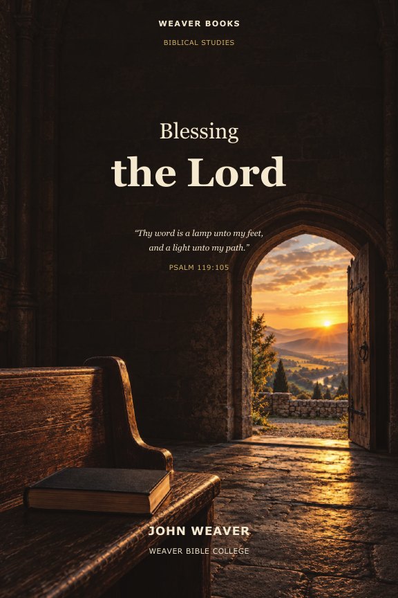 Front cover of Blessing the Lord