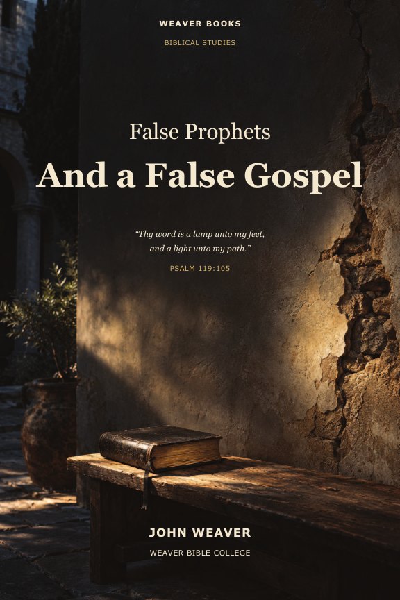 Front cover of False Prophets And A False Gospel