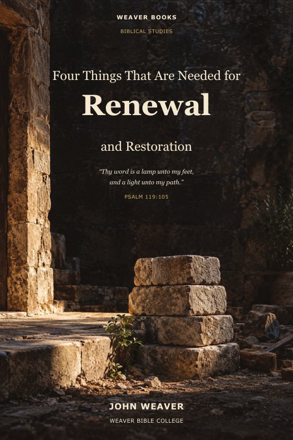 Front cover of Four Things That Are Needed For Renewal And Restoration