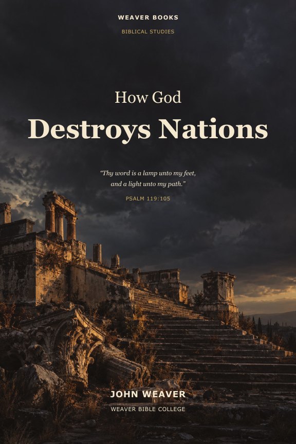 Front cover of How God Destroys Nations