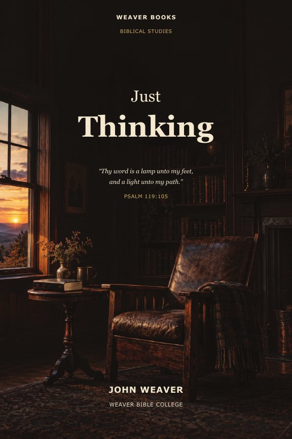 Front cover of Just Thinking