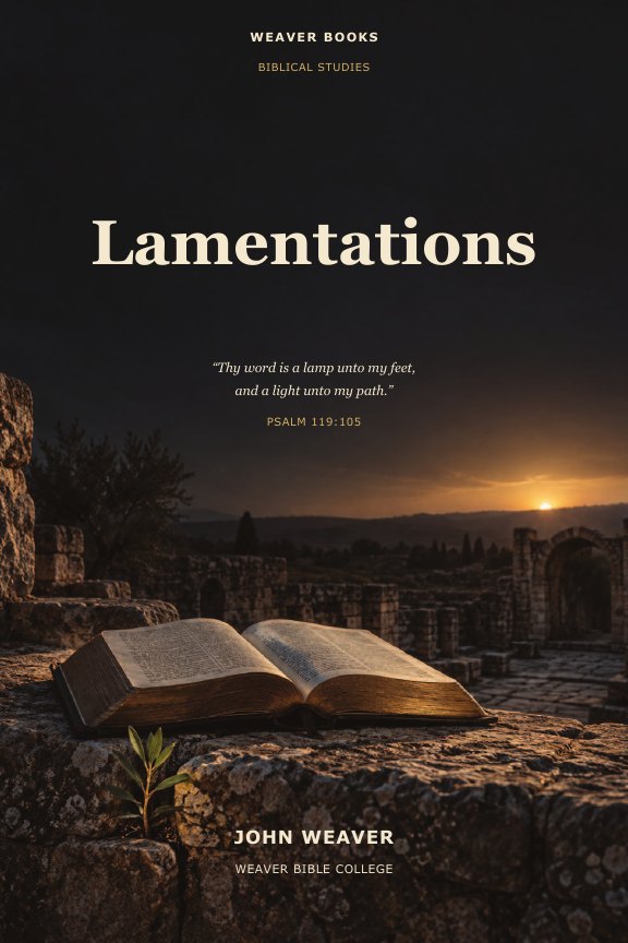 Front cover of Lamentations