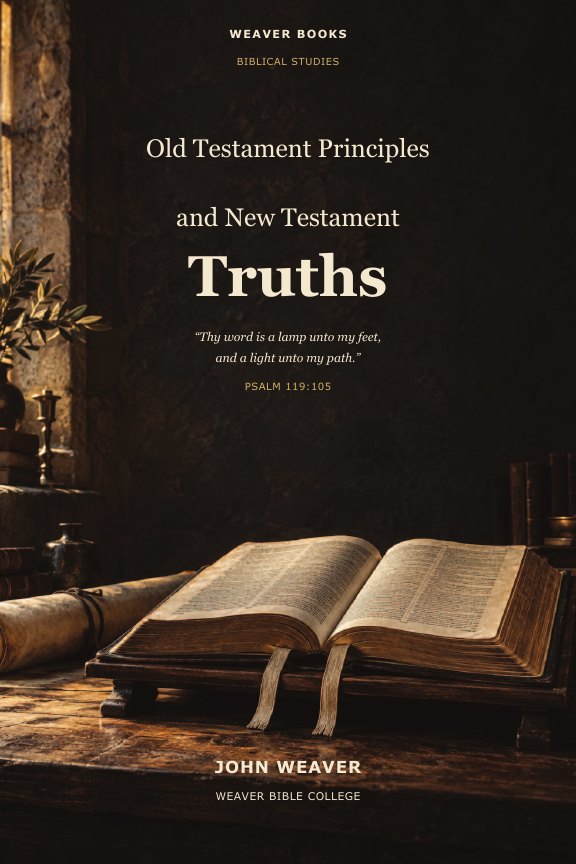 Front cover of Old Testament Principles and New Testament Truths