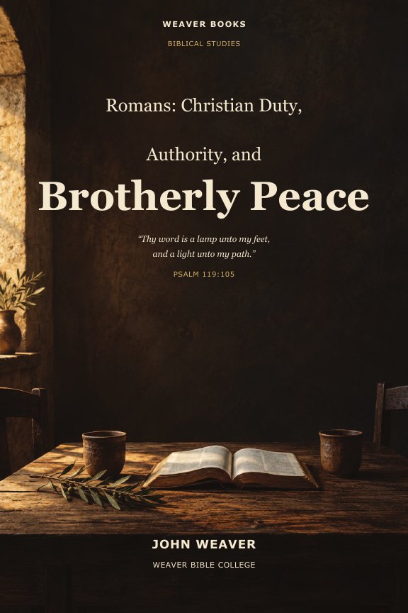 Front cover of Romans: Christian Duty, Authority, and Brotherly Peace