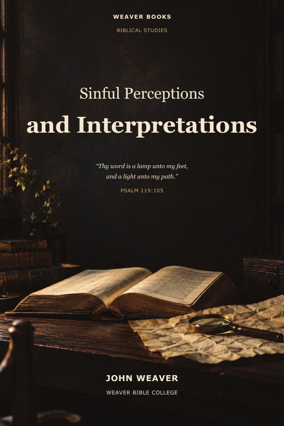 Front cover of Sinful Perceptions and Interpretations