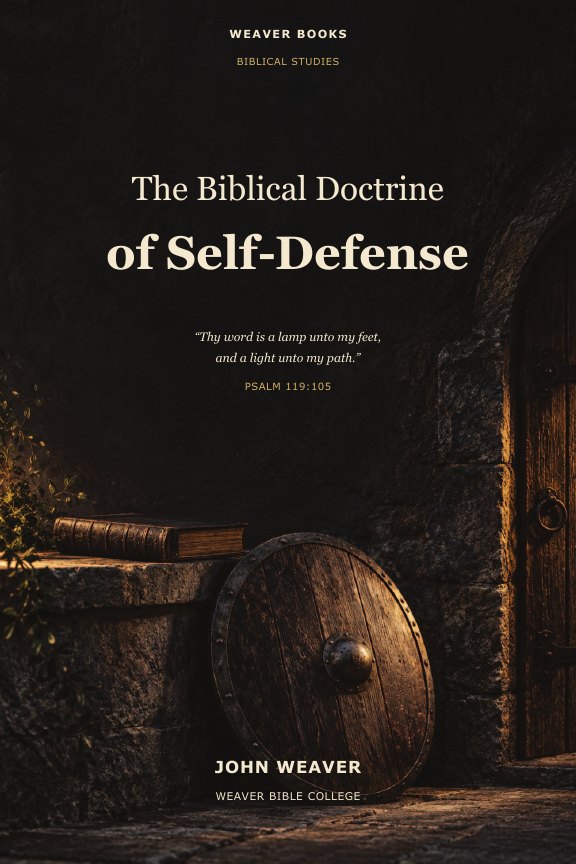 Front cover of The Biblical Doctrine of Self-Defense