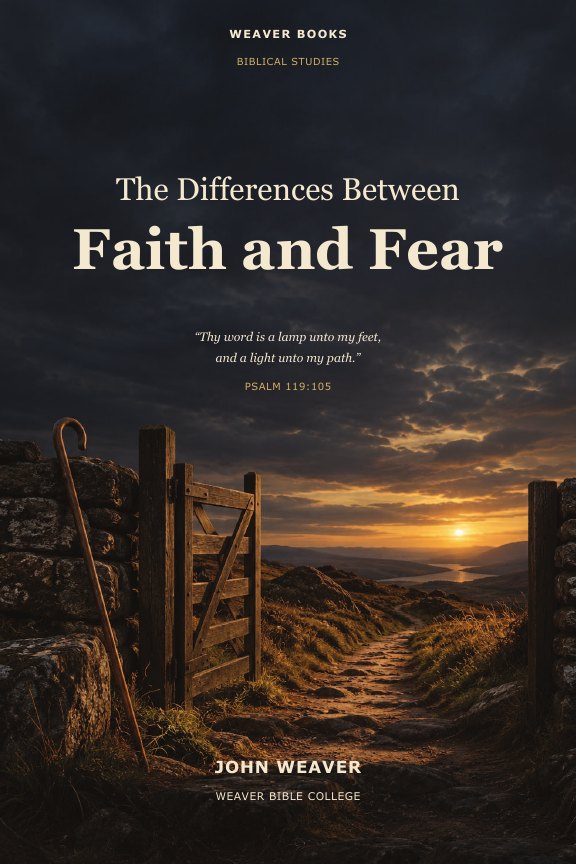 Front cover of The Differences Between Faith and Fear