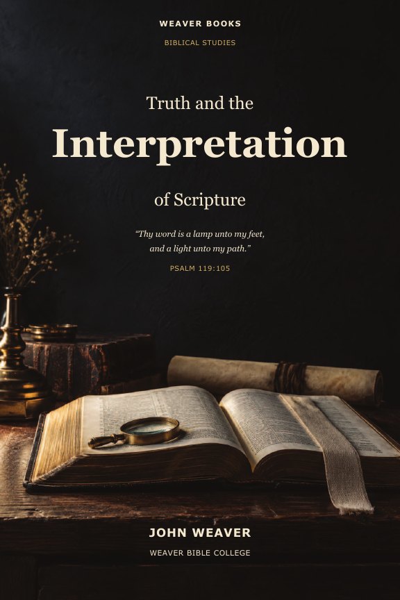 Front cover of Truth and the Interpretation of Scripture