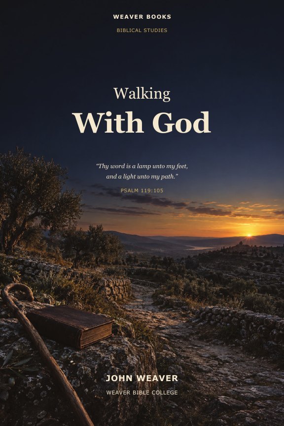 Front cover of Walking With God