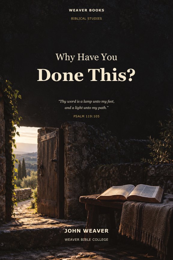 Front cover of Why Have You Done This?